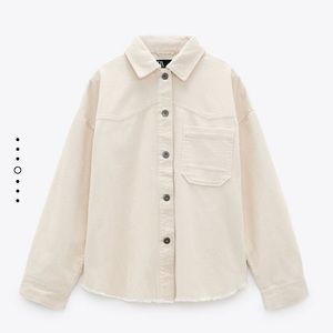 Corduroy overshirt